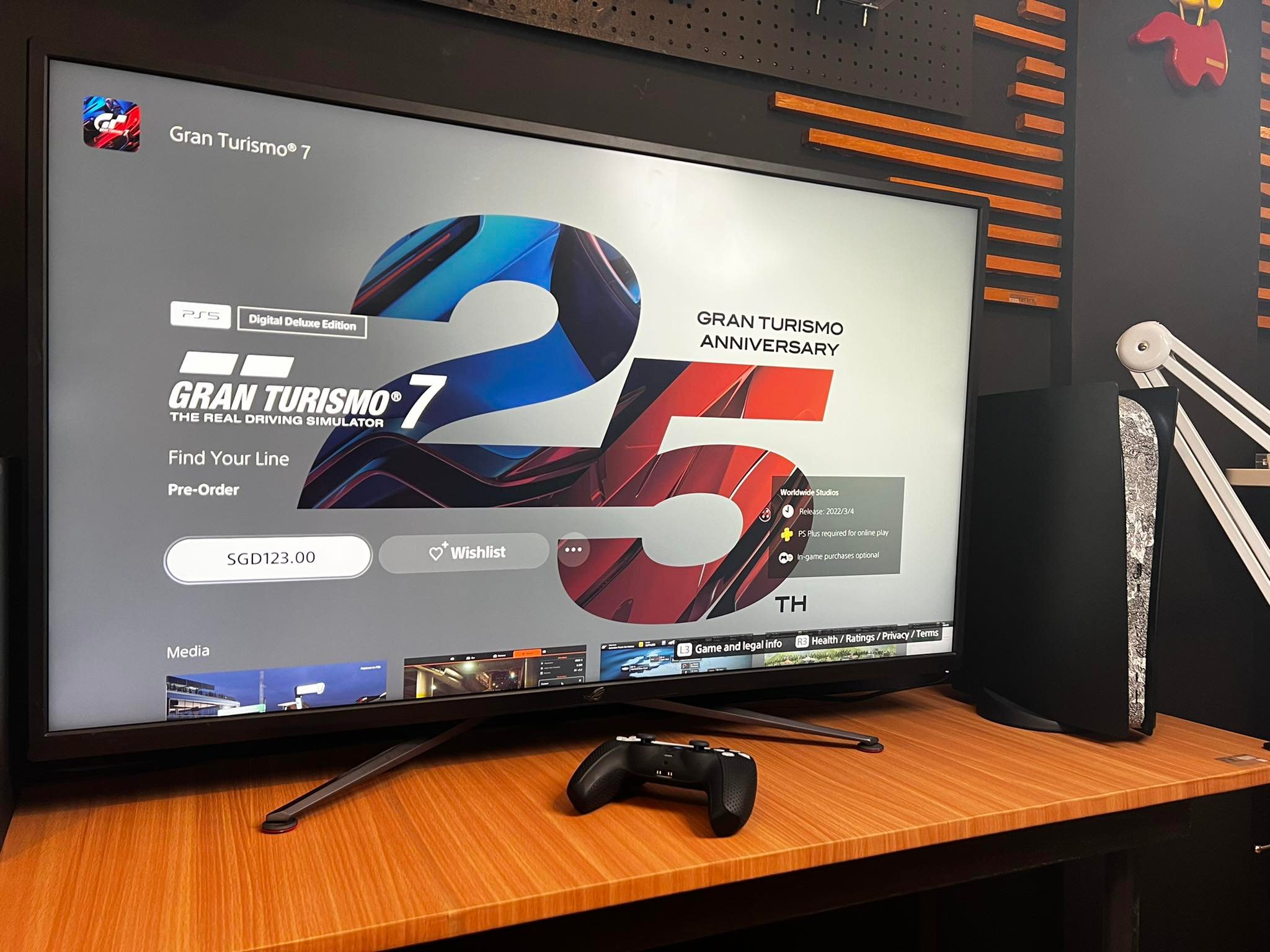 Unleash the power of your PS5 with Gran Turismo 7; Physical